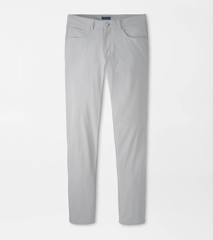 Peter Millar Bingham Performance Five-Pocket Pant: Gale Grey