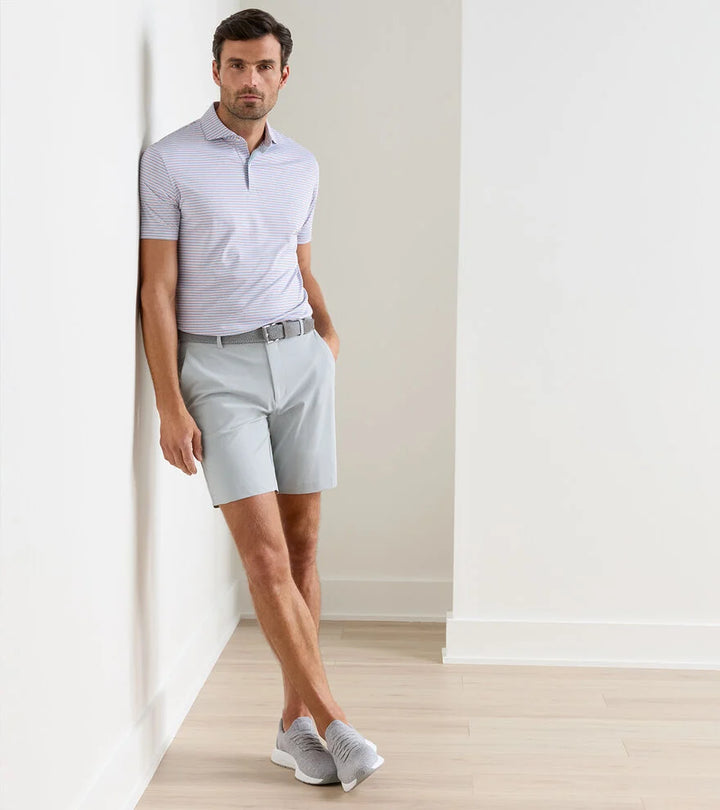 Peter Millar Crown Crafted Bingham Performance Short: British Grey