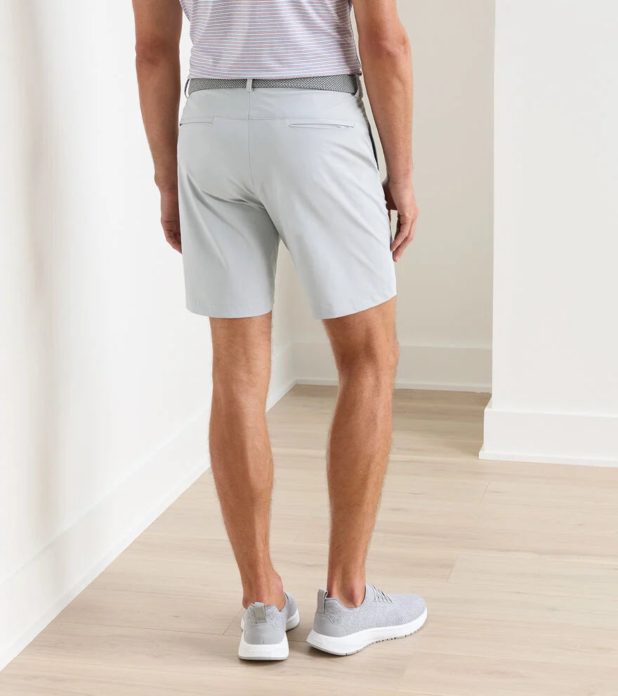 Peter Millar Crown Crafted Bingham Performance Short: British Grey