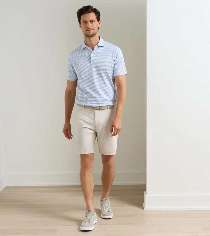 Peter Millar Crown Crafted Bingham Performance Short: Truffle
