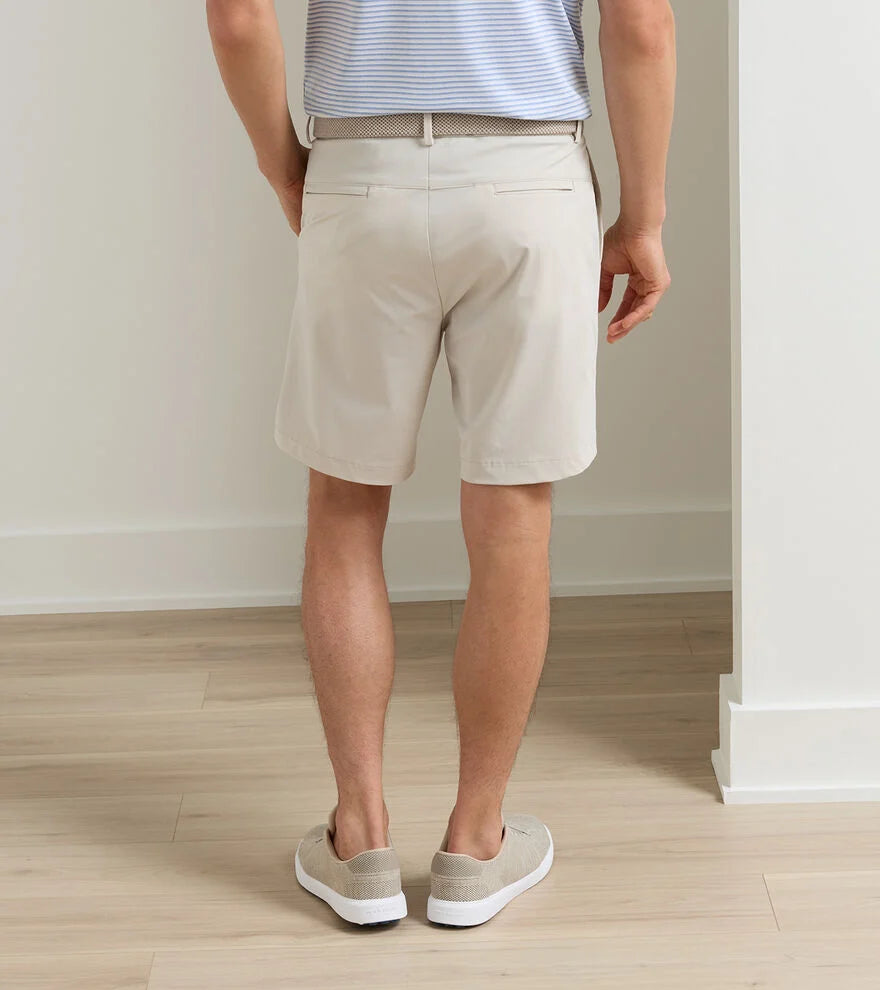 Peter Millar Crown Crafted Bingham Performance Short: Truffle