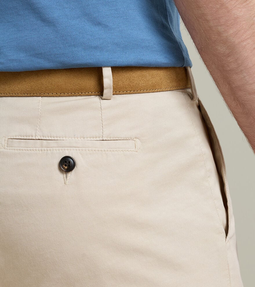 Peter Millar Crown Crafted Somerset Flat Front Pant: Sand