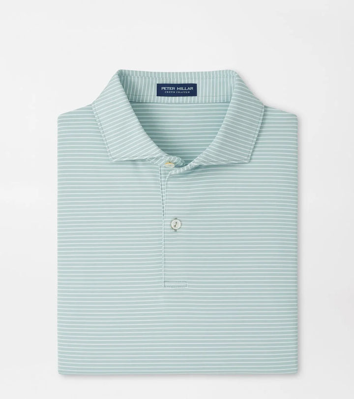 Peter Millar Crown Crafted Ballad Performance Jersey Polo: Light Willow