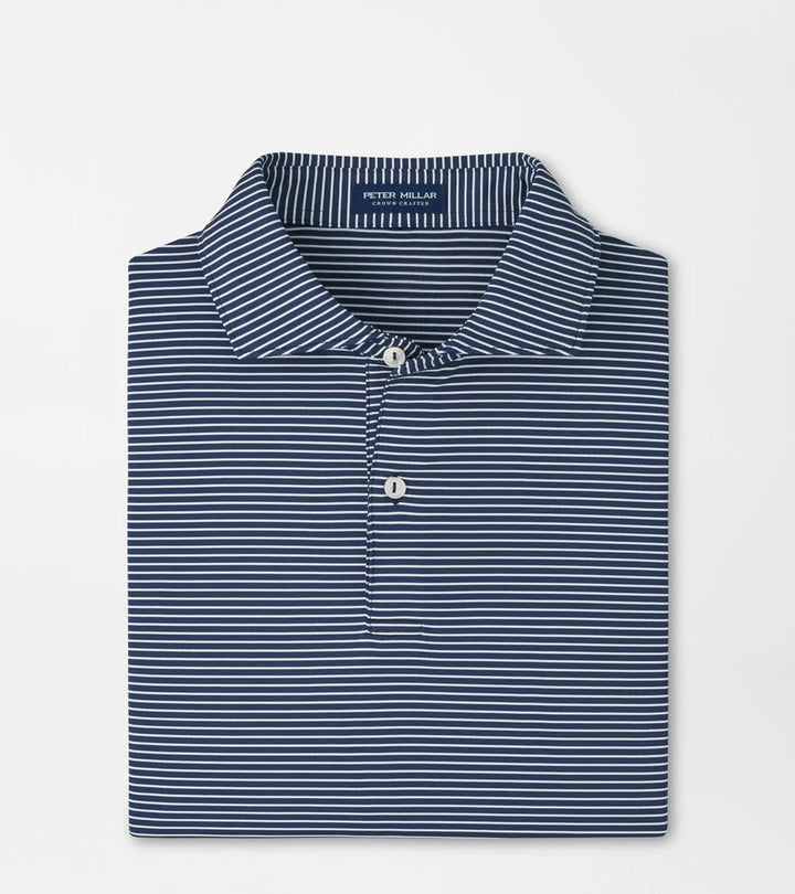 Peter Millar Crown Crafted Ballad Performance Jersey Polo: Navy