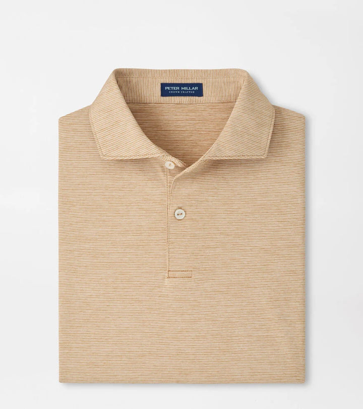 Peter Millar Crown Crafted Treble Performance Jersey Polo: Summer Dunes