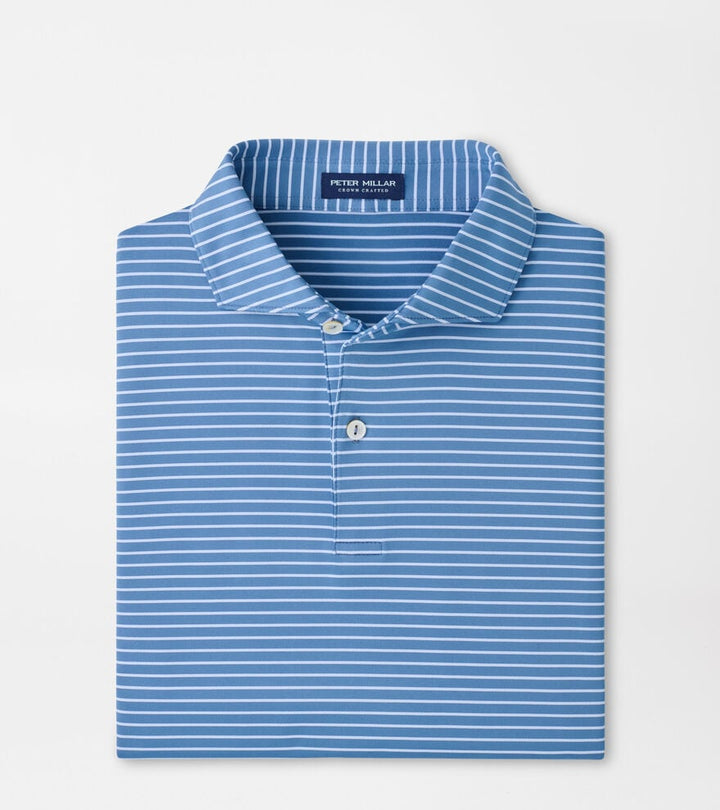 Peter Millar Crown Crafted Keynote Performance Jersey Polo: Storm