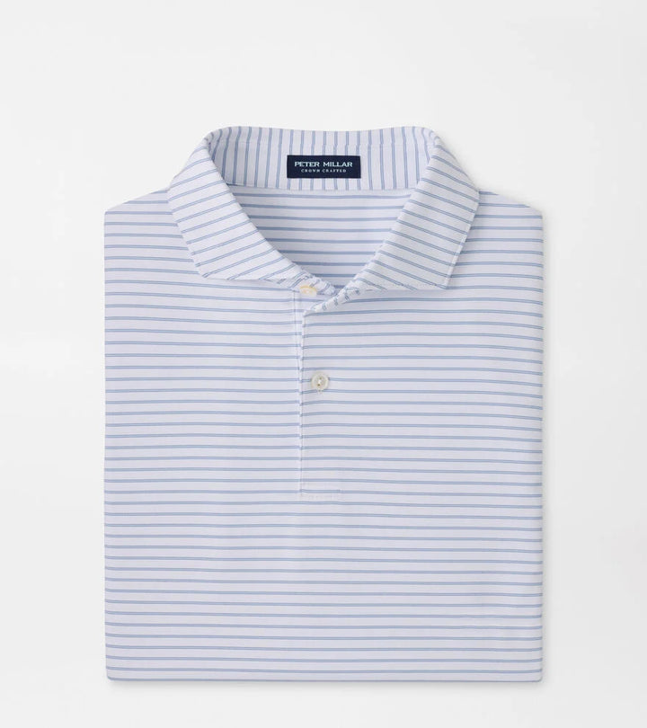 Peter Millar Crown Crafted Keynote Performance Jersey Polo: White