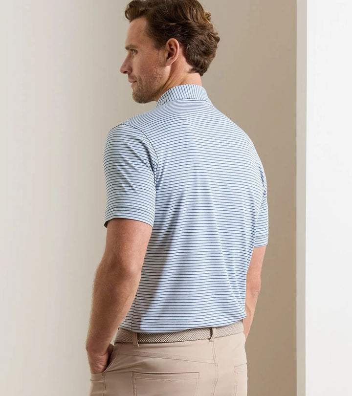 Peter Millar Crown Crafted Alda Performance Jersey Polo: Navy