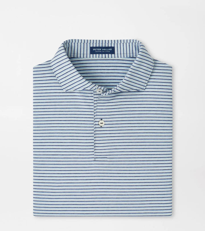 Peter Millar Crown Crafted Alda Performance Jersey Polo: Navy