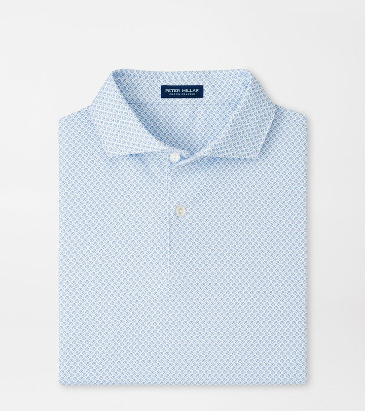 Peter Millar Crown Crafted Mayfield Performance Jersey Polo: White