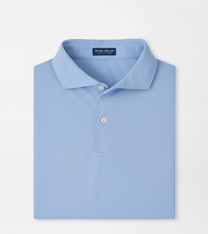 Peter Millar Soul Performance Mesh Polo: Iris Mist