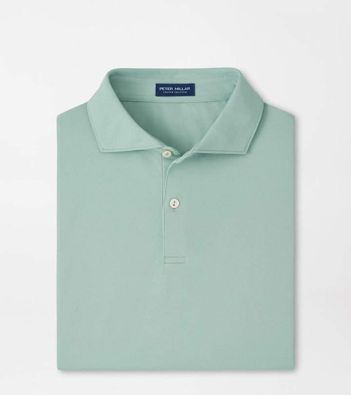 Peter Millar Soul Performance Mesh Polo: Light Willow