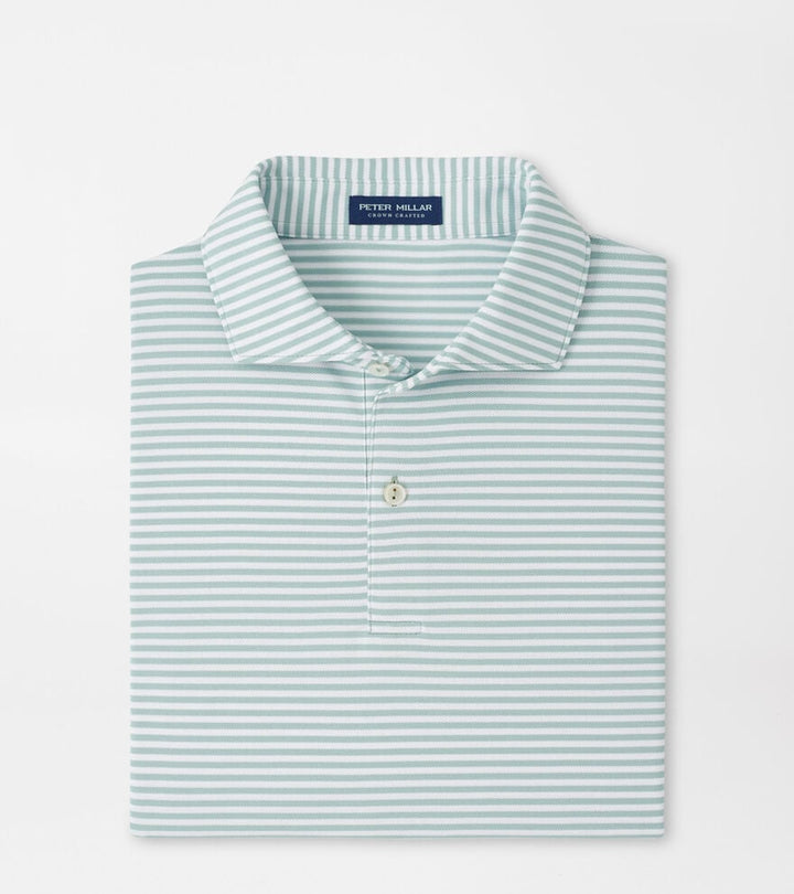 Peter Millar Verse Performance Mesh Polo: Light Willow