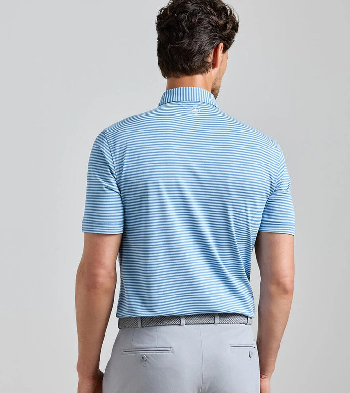 Peter Millar Verse Performance Mesh Polo: Storm