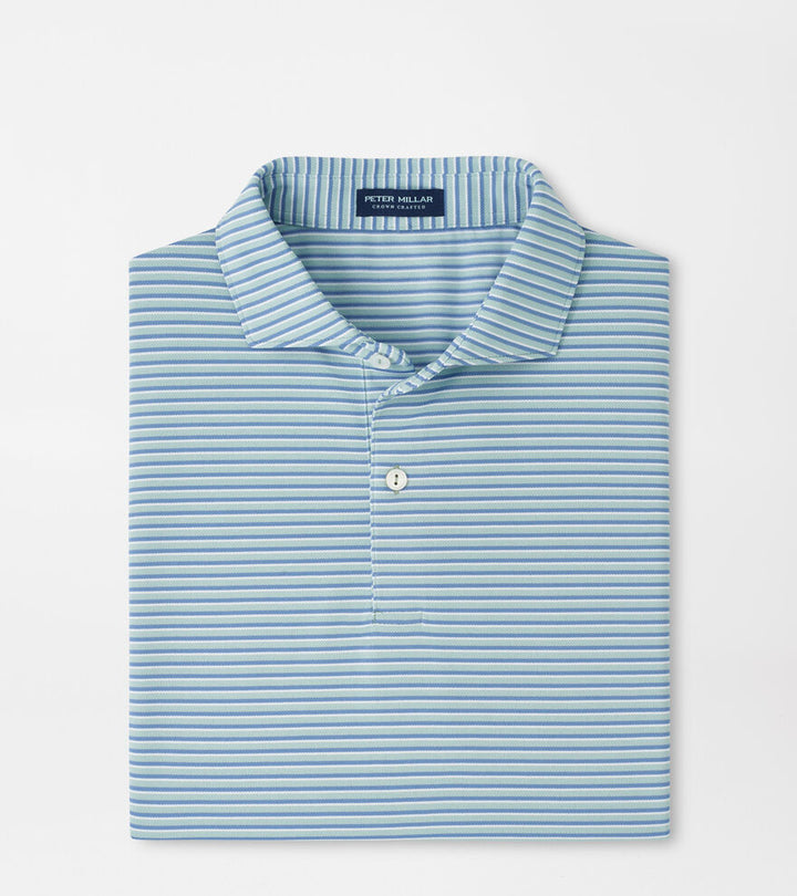 Peter Millar Tempo Performance Mesh Polo: Light Willow