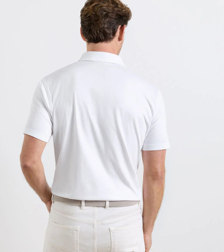 Peter Millar Excursionist Flex Polo: White