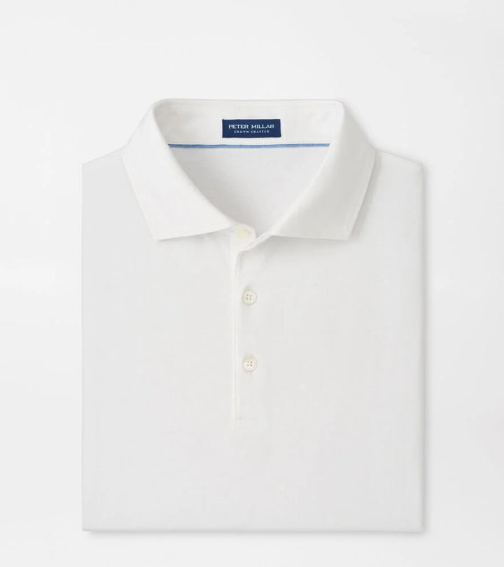 Peter Millar Excursionist Flex Polo: White