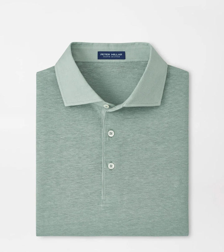 Peter Millar Astino Linen Polo: Willow