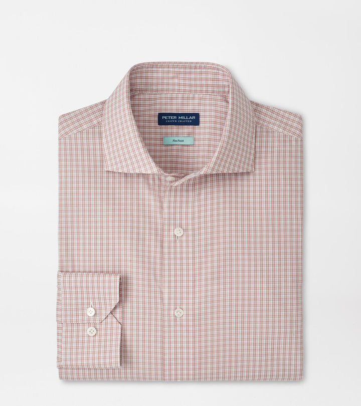 Peter Millar Dante Cotton Sport Shirt: Rose Quartz