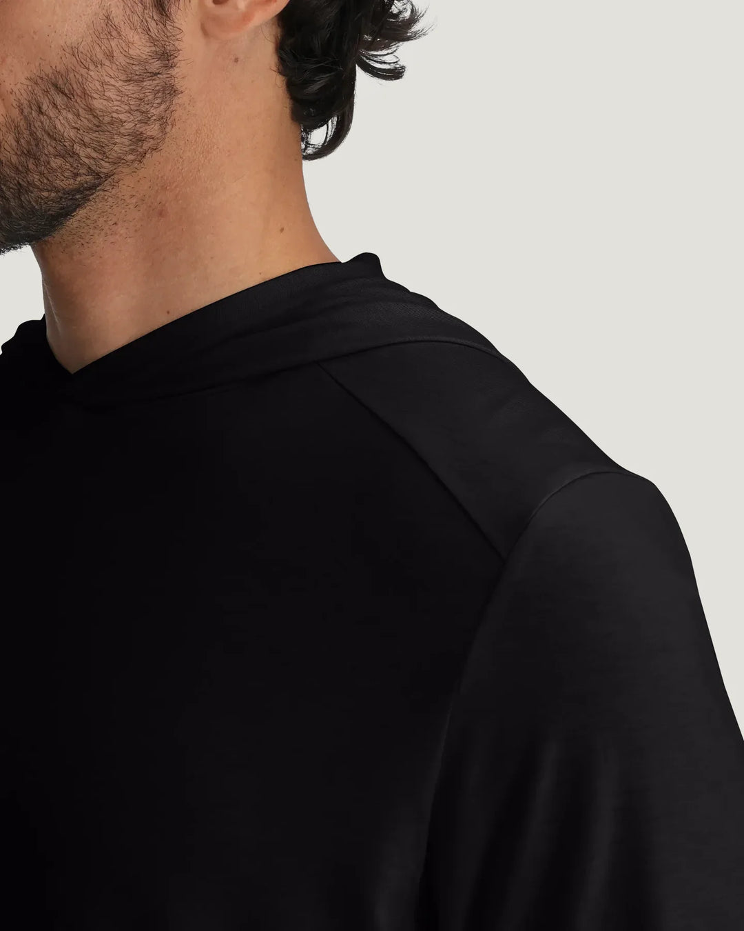 Free Fly Men's Bamboo Shade Hoodie: Black