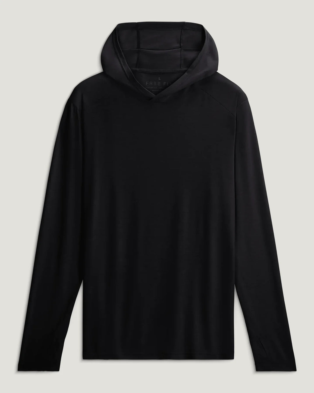 Free Fly Men's Bamboo Shade Hoodie: Black