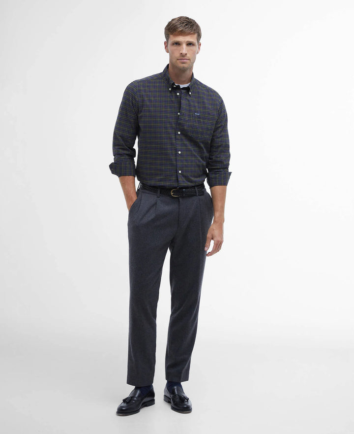 Barbour Lomond Tailored Long-Sleeved Shirt: Classic Tartan