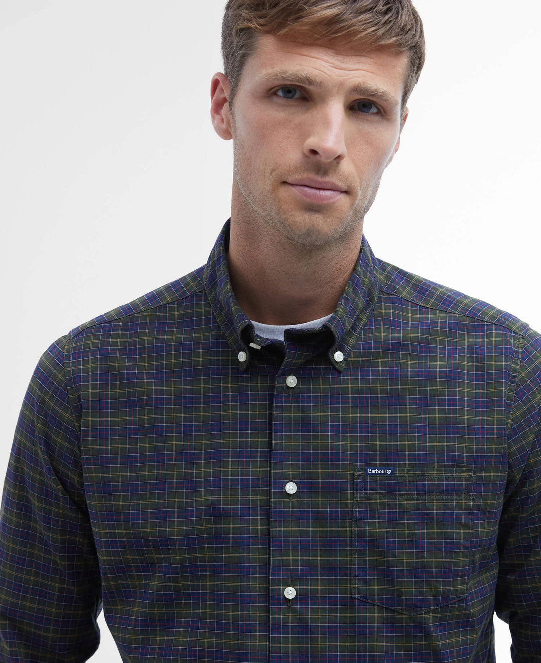 Barbour Lomond Tailored Long-Sleeved Shirt: Classic Tartan
