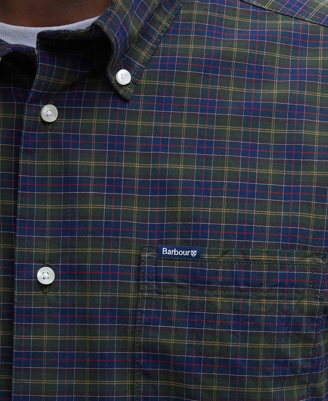 Barbour Lomond Tailored Long-Sleeved Shirt: Classic Tartan