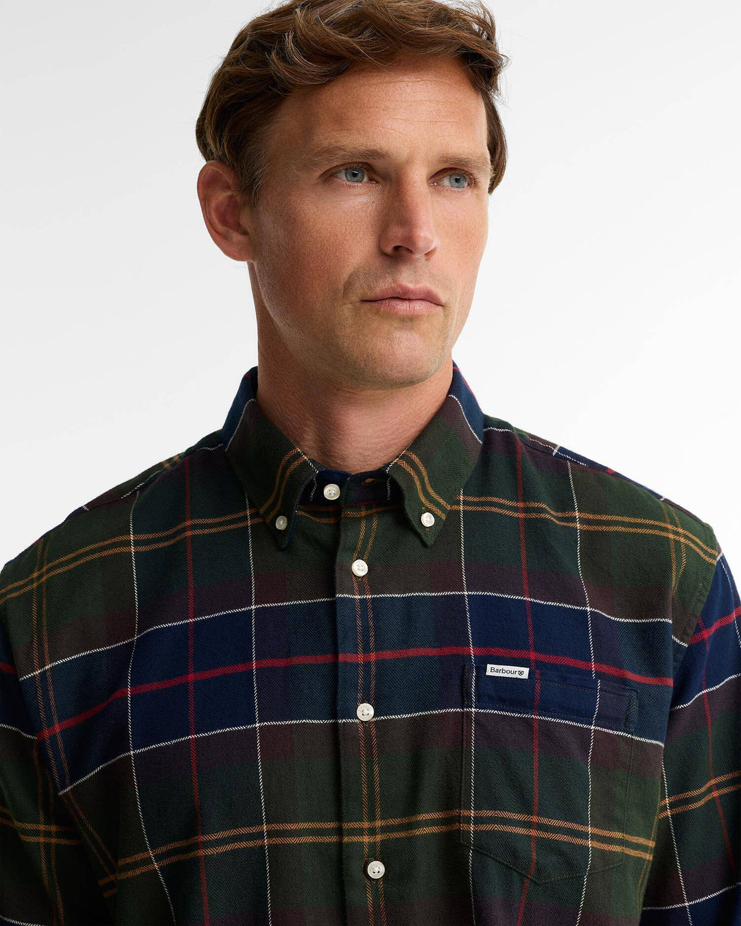 Barbour Hogside Tartan Regular Long-Sleeved Shirt: Classic Tartan