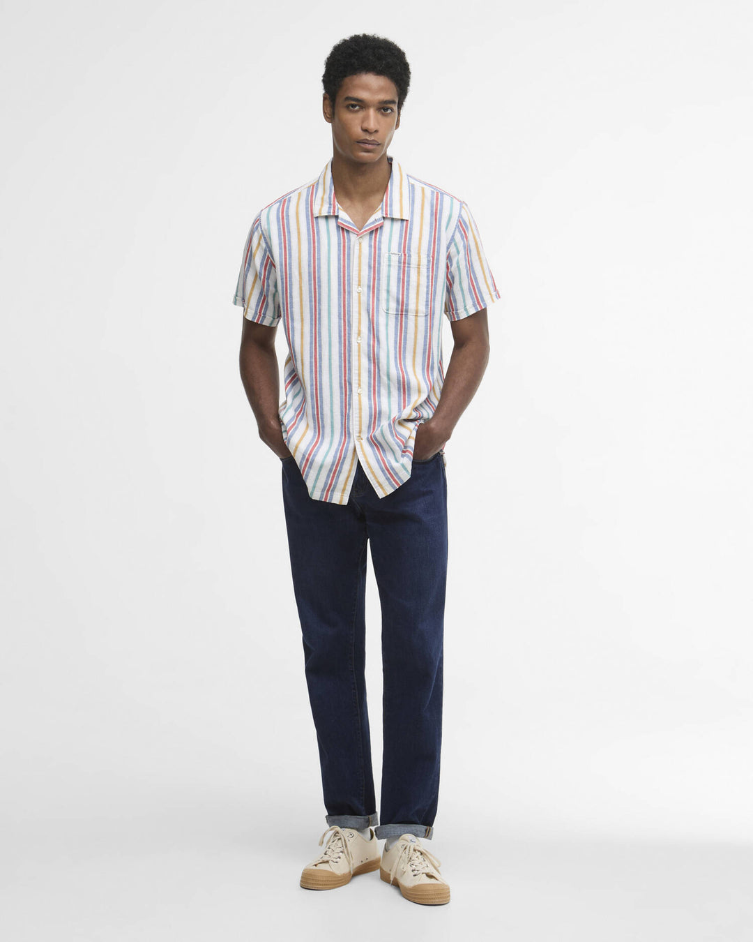 Barbour Waterbay Shirt: White