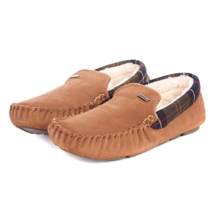 Barbour Monty Slipper - Camel