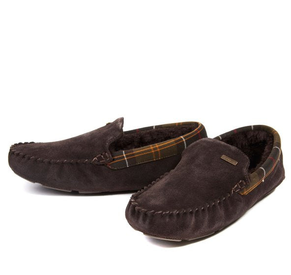 Barbour Monty Slipper - Brown