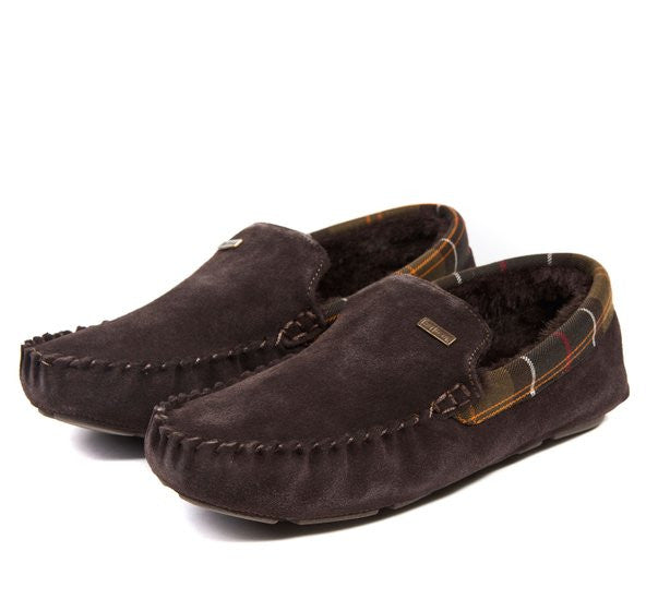 Barbour Monty Slipper - Brown