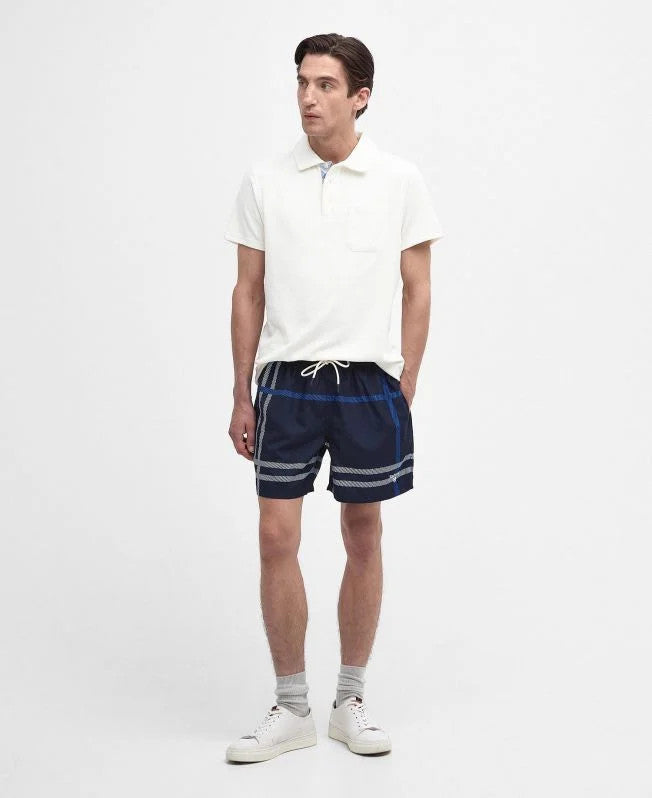 Barbour Twain Swim Shorts: Navy