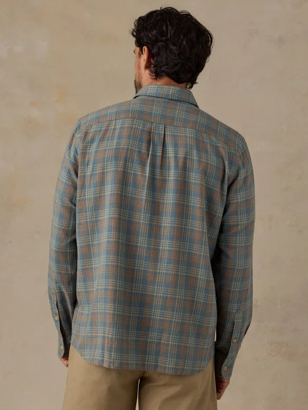 Faherty Men's Palmetto Shirt: Sunset Cove Plaid