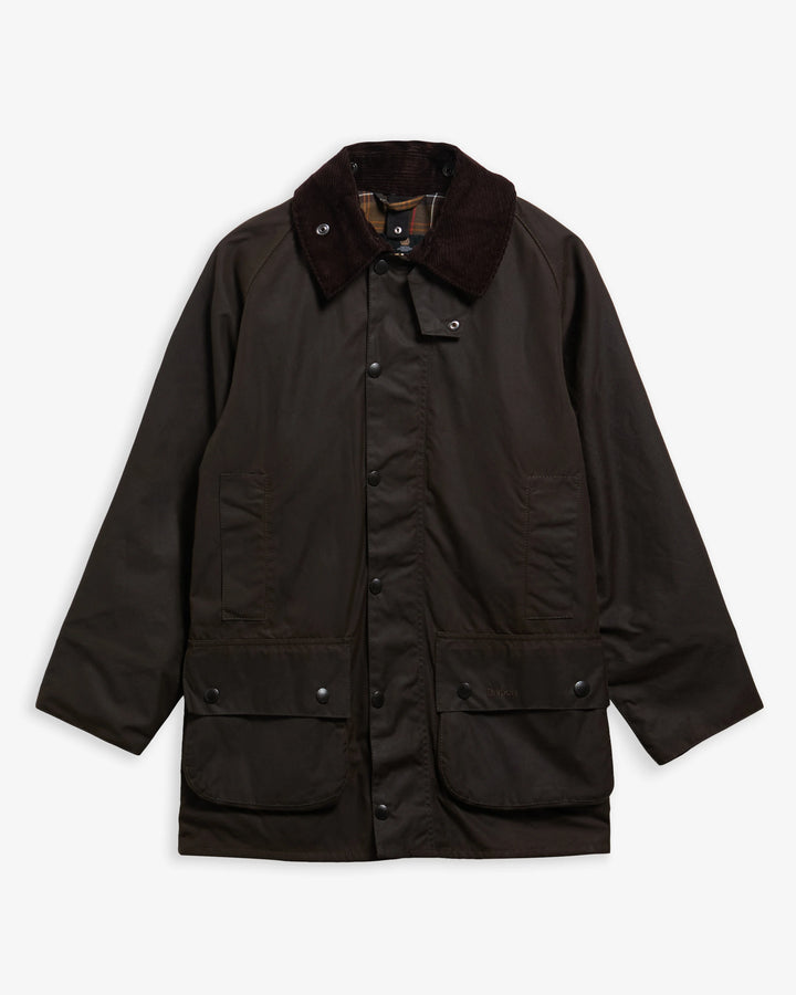 Barbour Classic Beaufort® Waxed Jacket: Olive