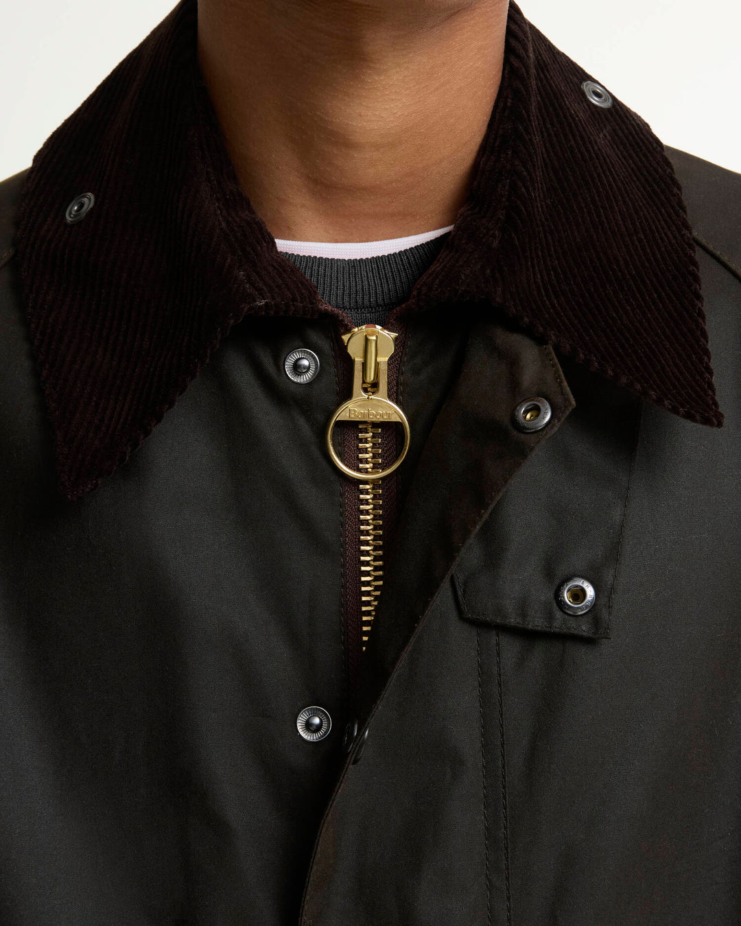 Barbour Classic Beaufort® Waxed Jacket: Olive