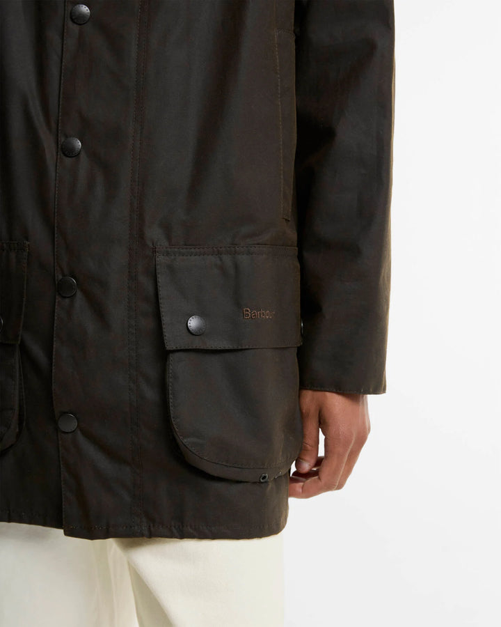 Barbour Classic Beaufort® Waxed Jacket: Olive