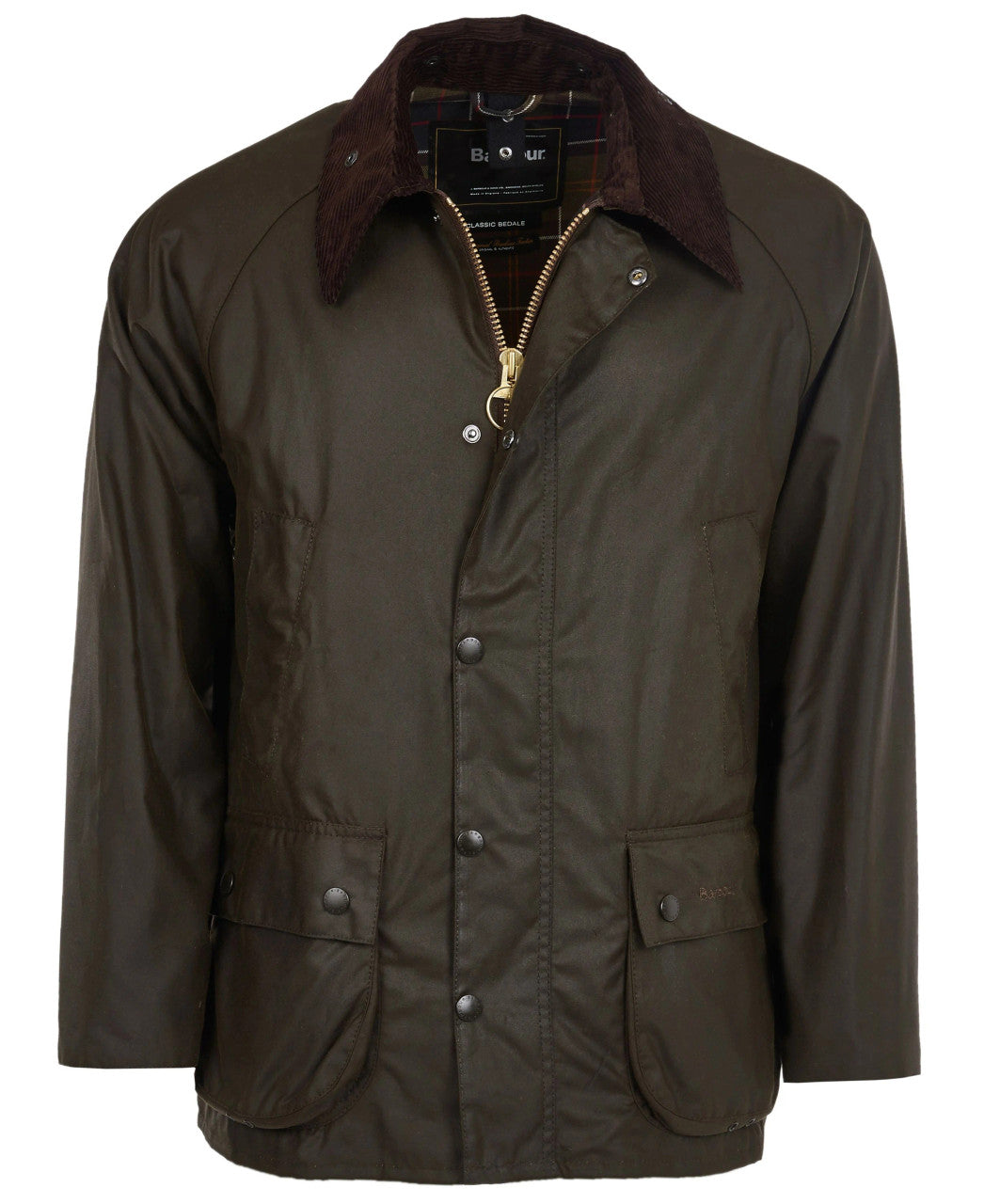 Barbour Classic Bedale Wax Mens Jacket: Olive