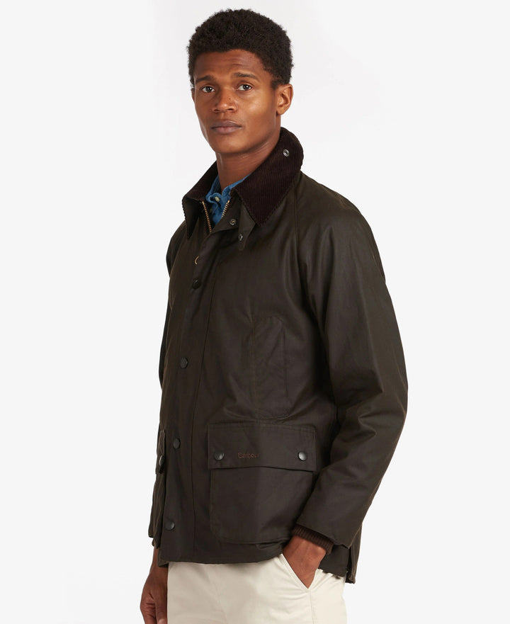 Barbour Classic Bedale Wax Mens Jacket: Olive