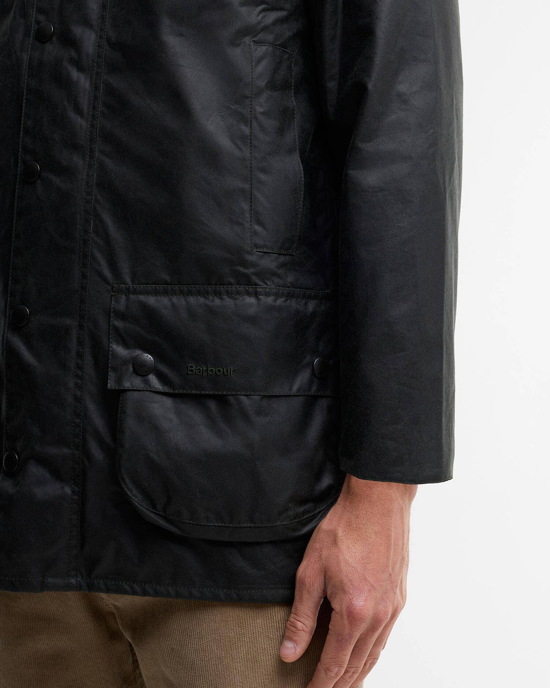 Barbour Classic Beaufort Wax Jacket: Sage