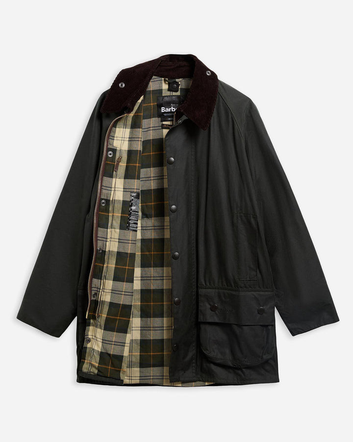 Barbour Classic Beaufort Wax Jacket: Sage