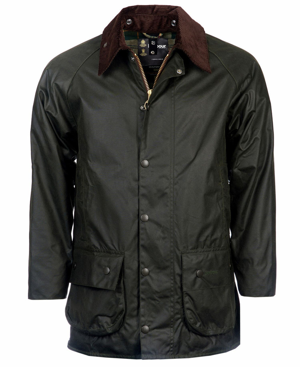 Barbour Classic Beaufort Wax Jacket: Sage