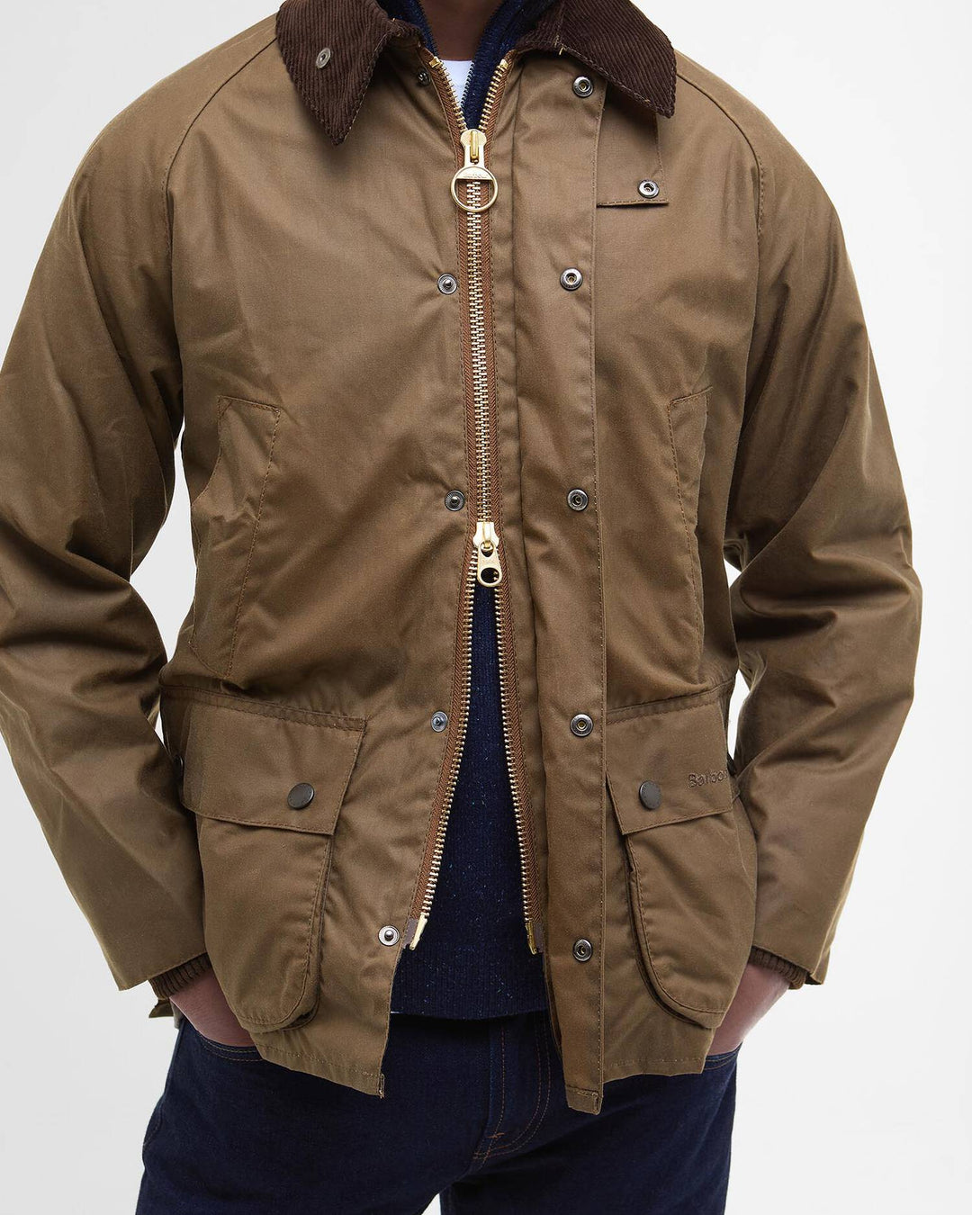 Barbour Classic Bedale® Waxed Jacket: Bark