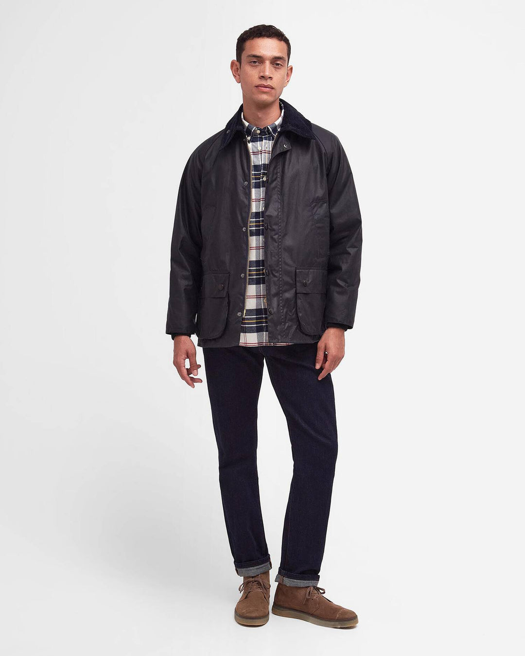 Barbour Bedale® Waxed Jacket: Navy