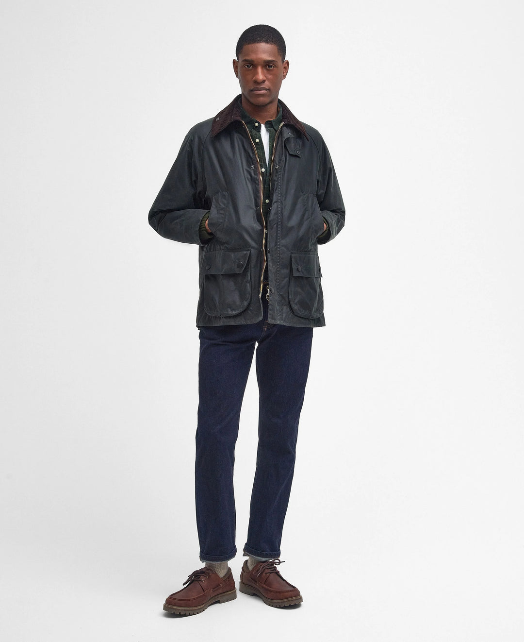 Barbour Bedale® Waxed Jacket: Sage