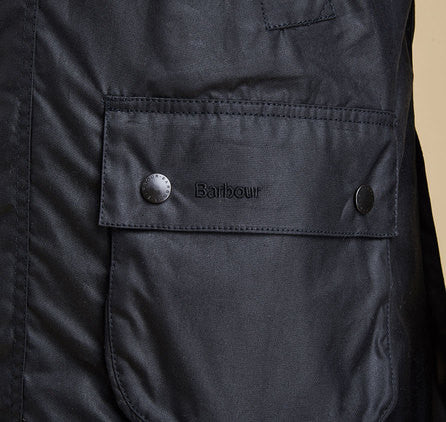 Barbour Ashby Wax Jacket - Black