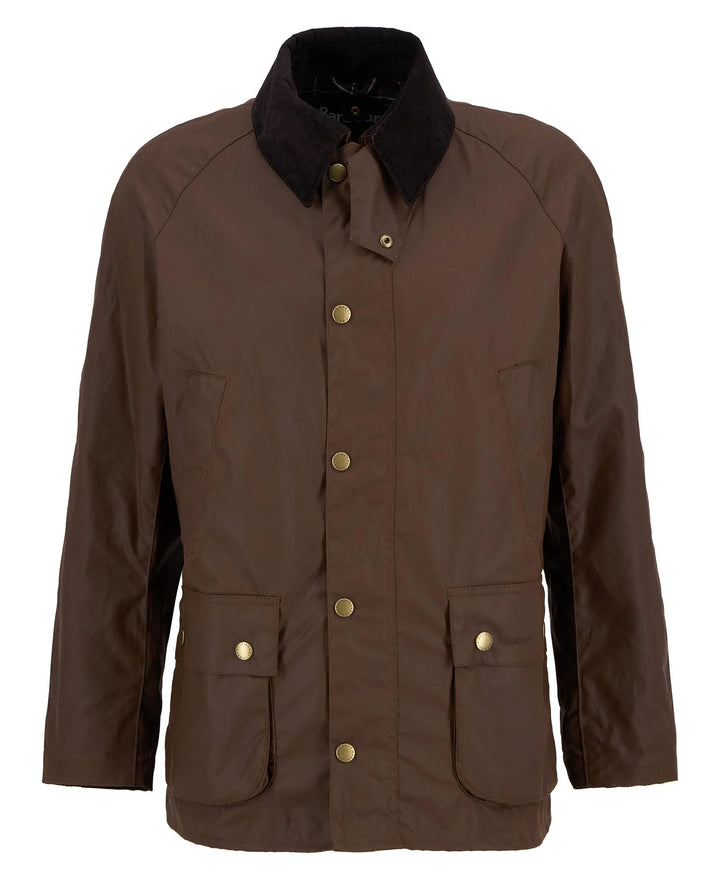 Barbour Ashby Waxed Jacket: Bark