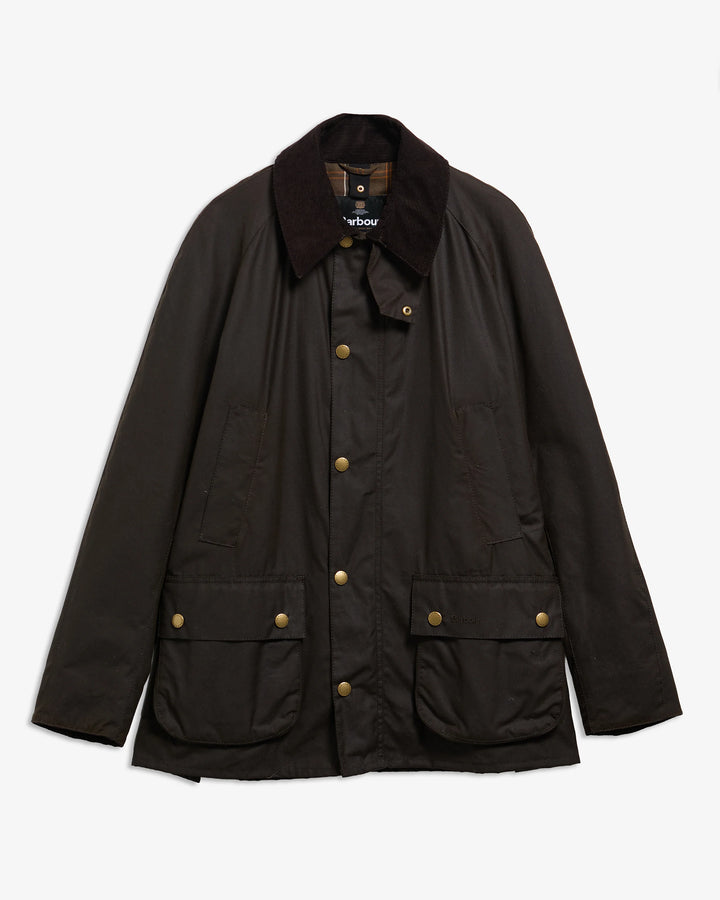 Barbour Ashby Waxed Jacket: Olive