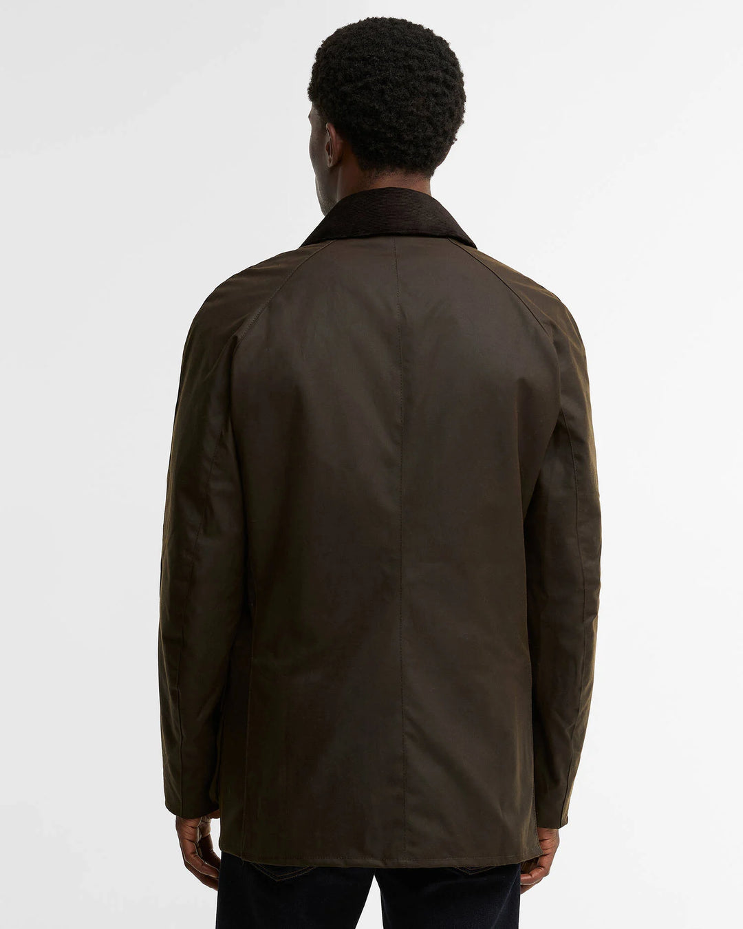 Barbour Ashby Waxed Jacket: Olive